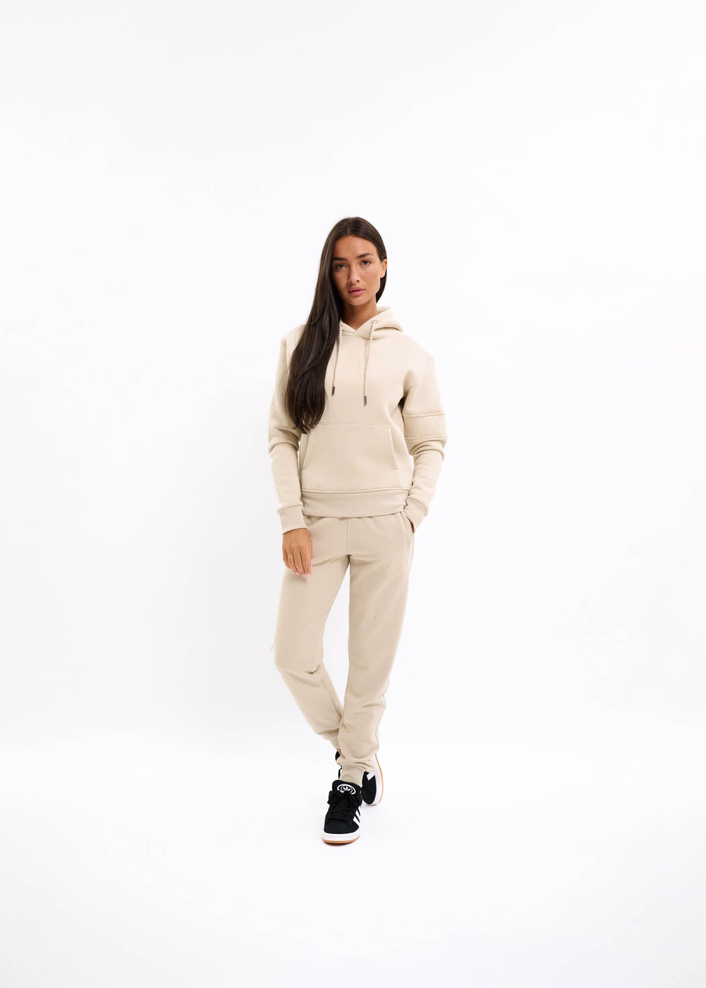 Malelions Women Captain Hoodie | Beige