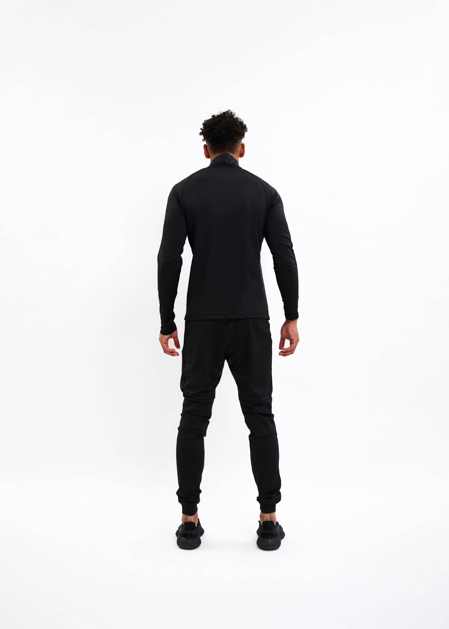 Malelions Sport Ace Quarter Zip | Black