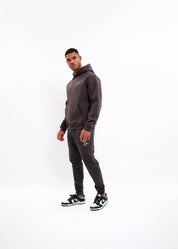 Malelions Men Signature Drip Hoodie | Mulch Brown