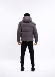 Malelions Sport Ace Puffer Jacket | Charcoal