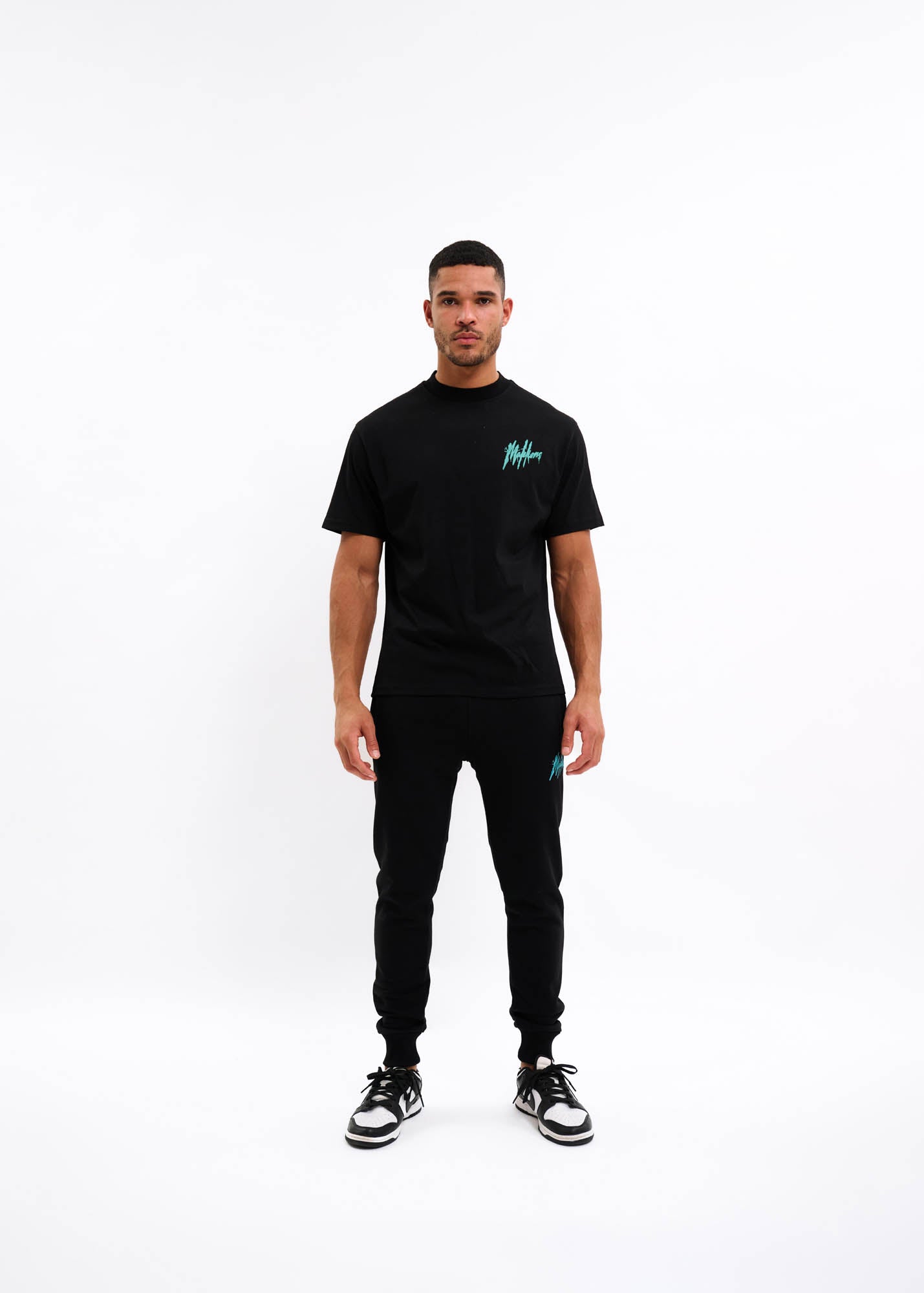 Malelions Men Signature Drip Sweatpants | Black