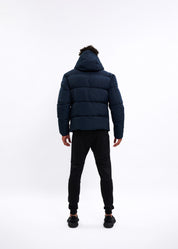 Malelions Sport Ace Puffer Jacket | Indigo