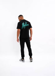 Malelions Men Signature Drip T-Shirt | Black