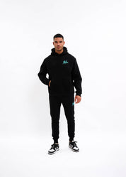 Malelions Men Signature Drip Hoodie | Black