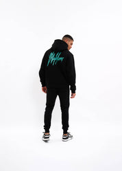 Malelions Men Signature Drip Hoodie | Black