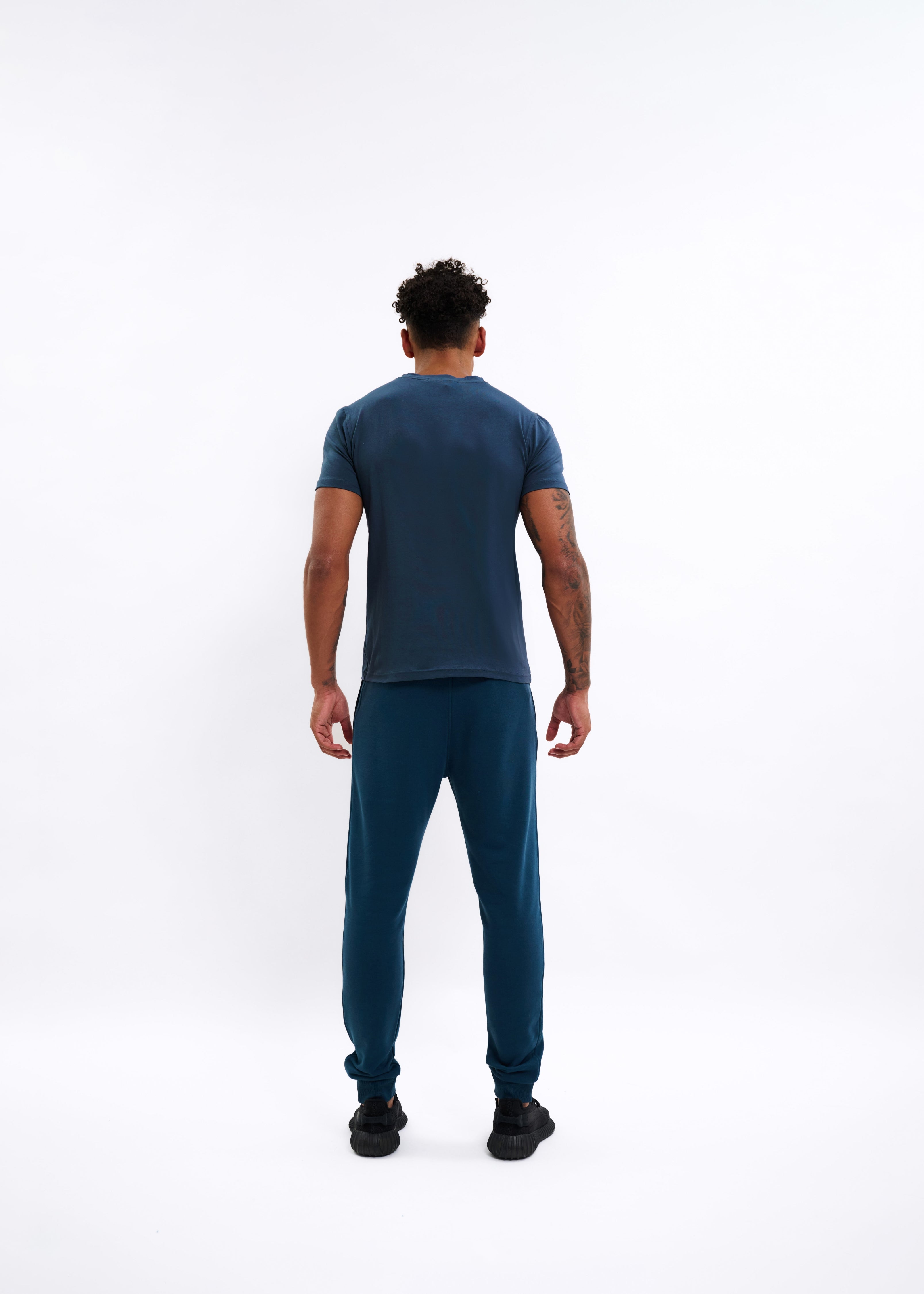 Malelions Sport Logo T-Shirt | Indigo