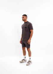 Malelions Men Nylon Pocket Cargo Shorts | Mulch Brown