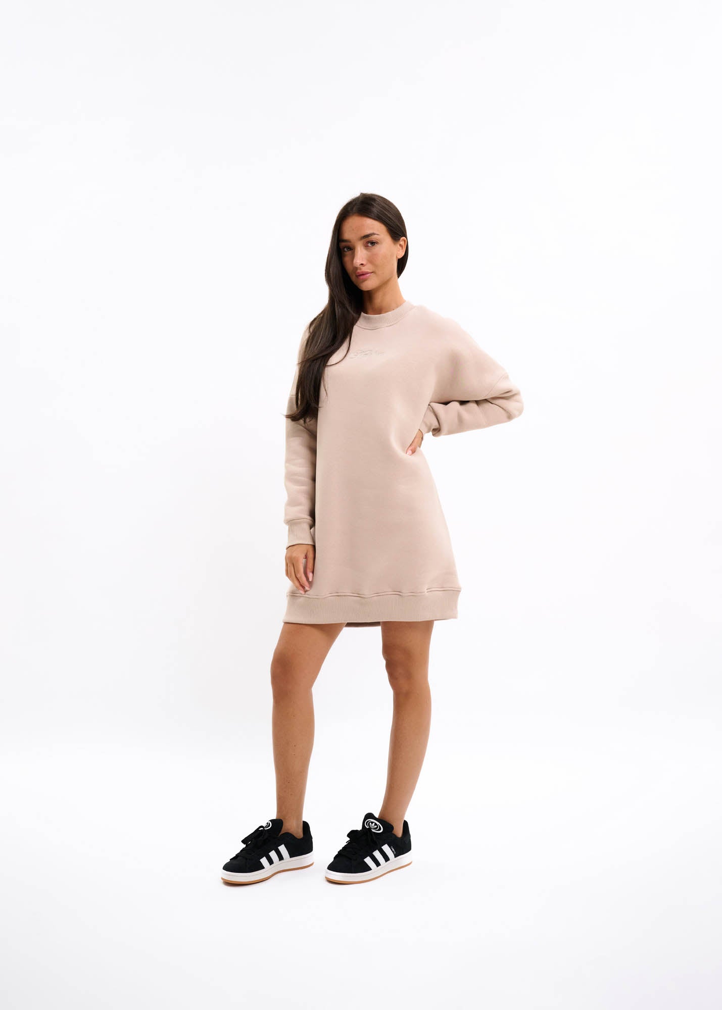 Malelions Women Kylie Sweater Dress | Taupe