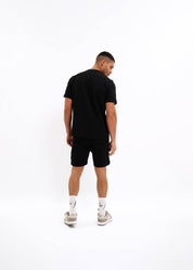 Malelions Men Nylon Pocket T-Shirt | Black