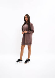 Malelions Women Kylie Sweater Dress | Stone Brown