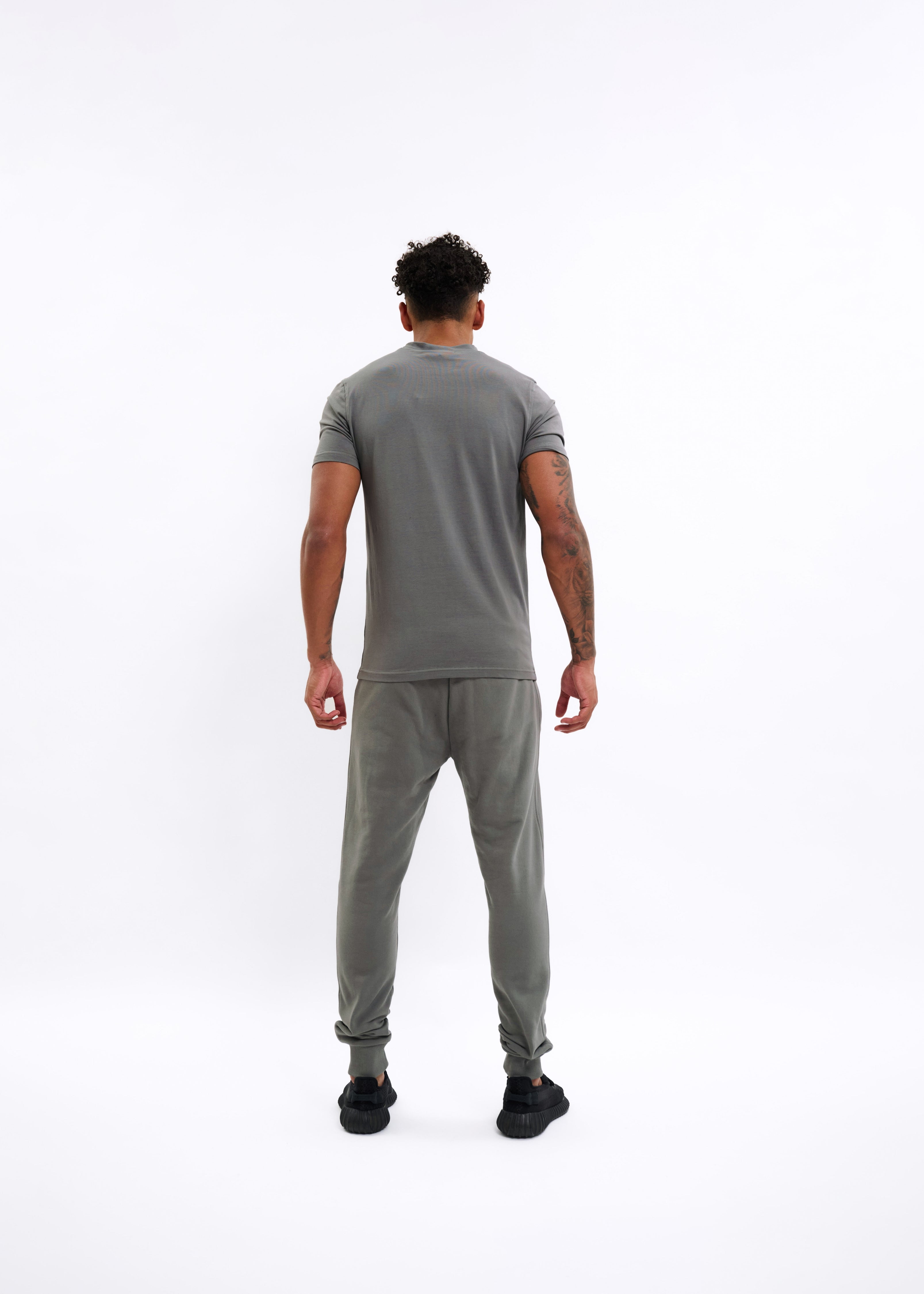 Malelions Sport Logo T-Shirt | Charcoal