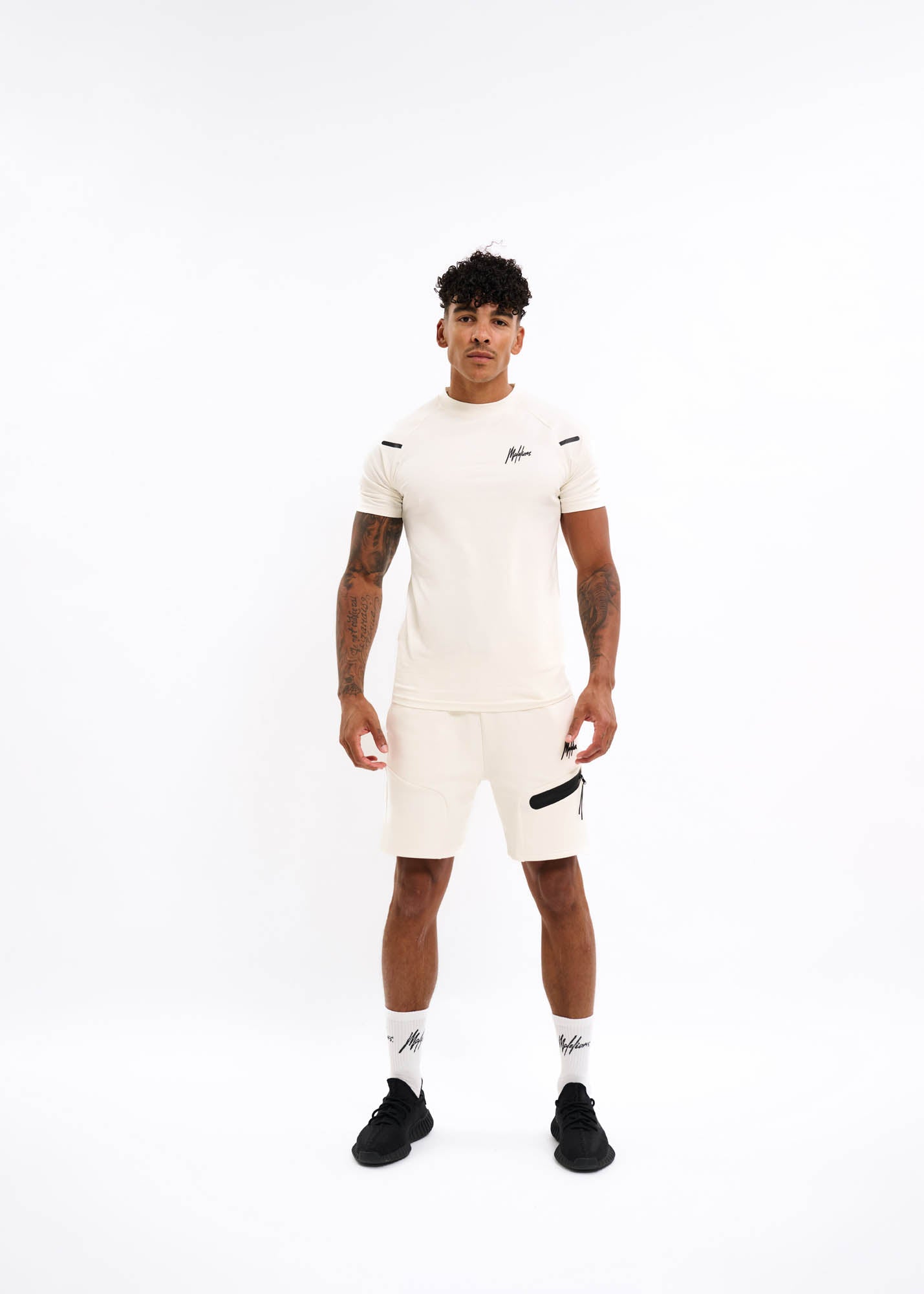 Malelions Sport Counter Shorts | Off-White