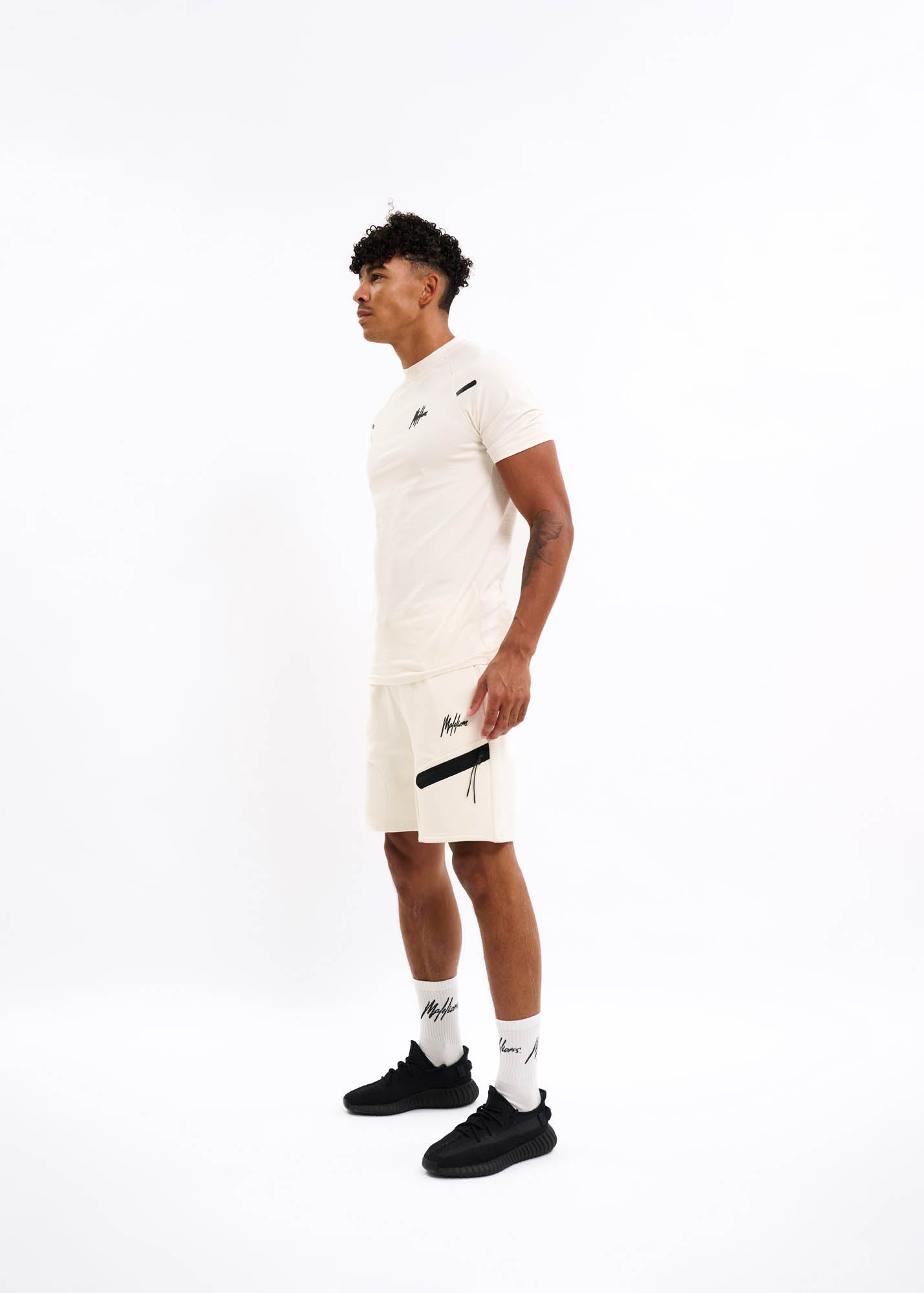 Malelions Sport Counter Shorts | Off-White