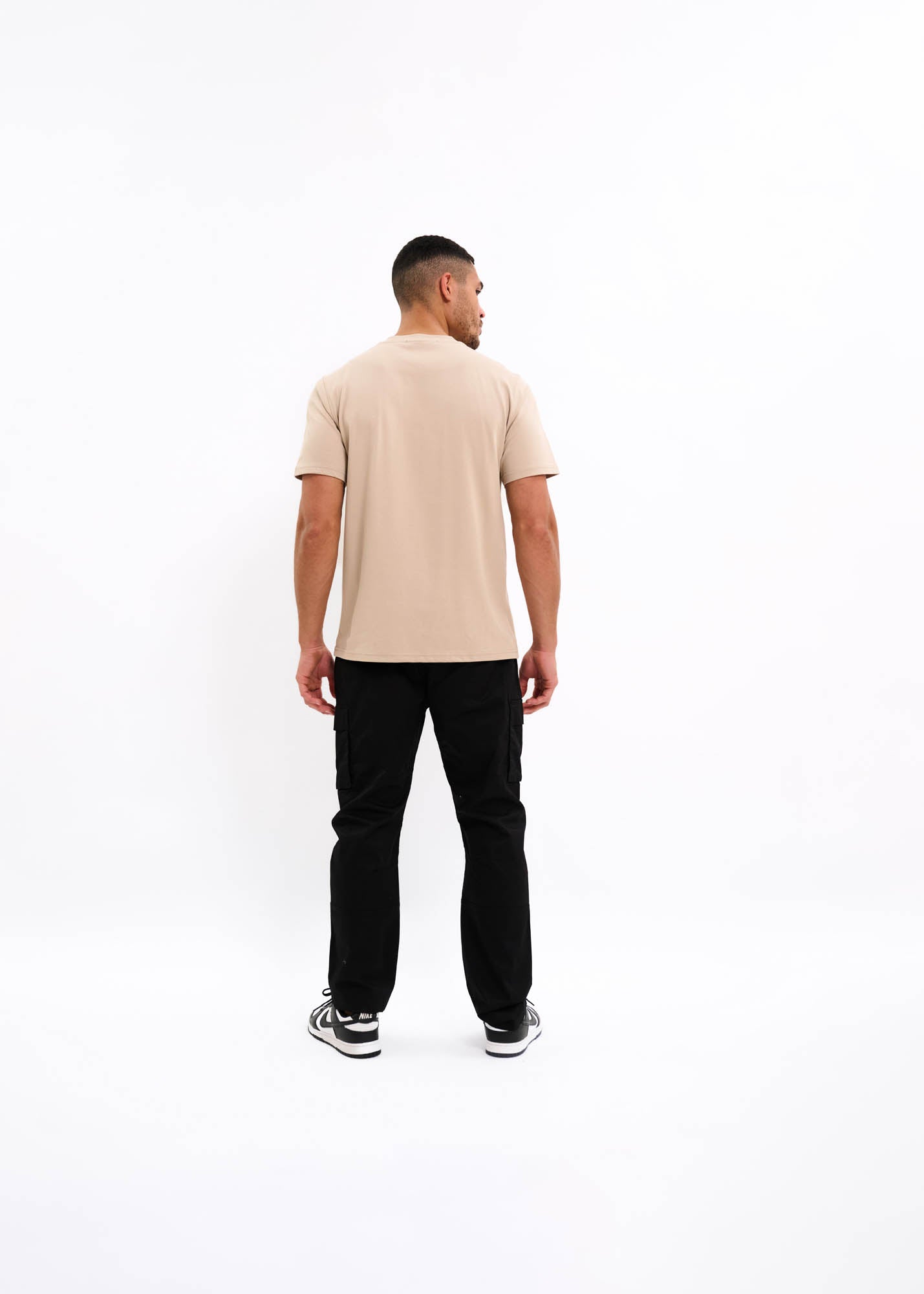 Malelions Men Handwritten T-Shirt | Sand