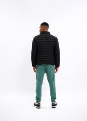 Malelions Men Light Weight Padded Jacket | Black