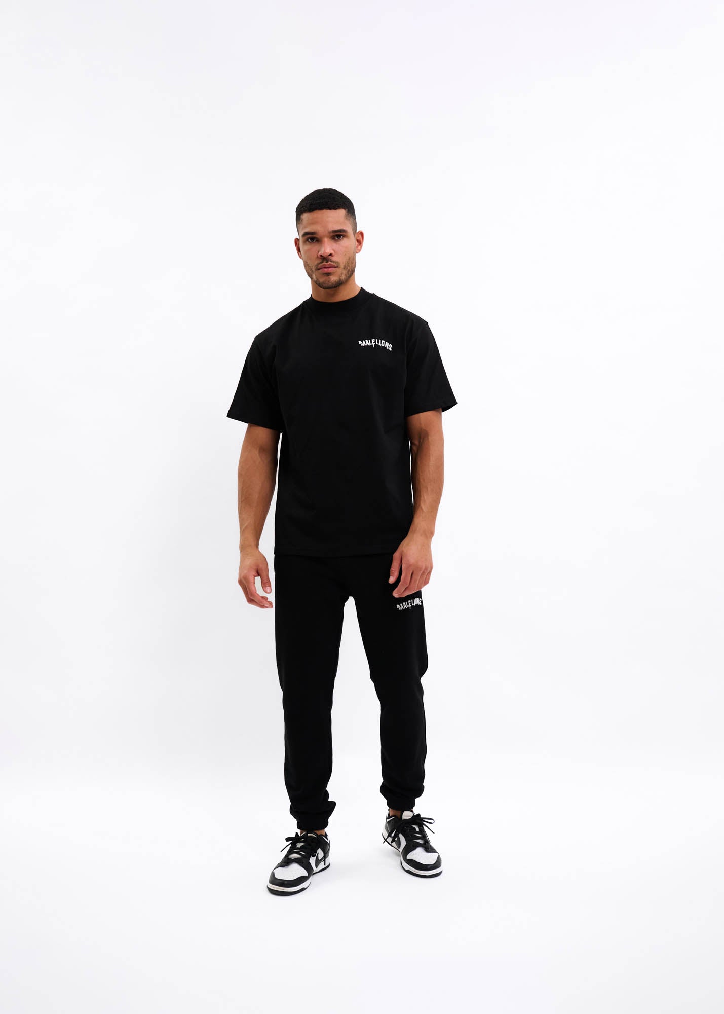 Malelions Men Graffiti Sweatpants | Black