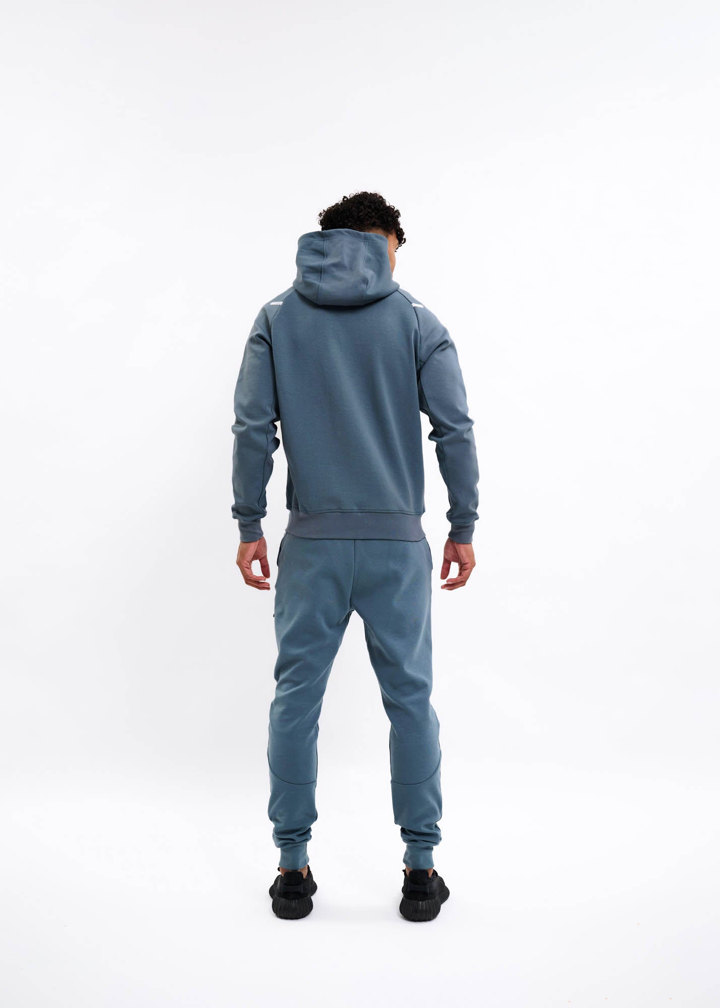 Malelions Sport Counter Zip Hoodie | Teal