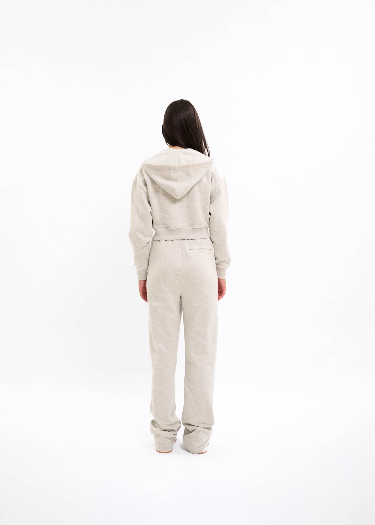 Malelions Women Straight Leg Sweatpants | Grey Melange