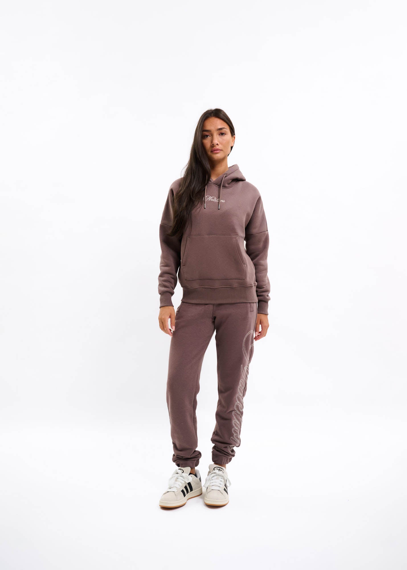 Malelions Women Kylie Hoodie | Stone Brown