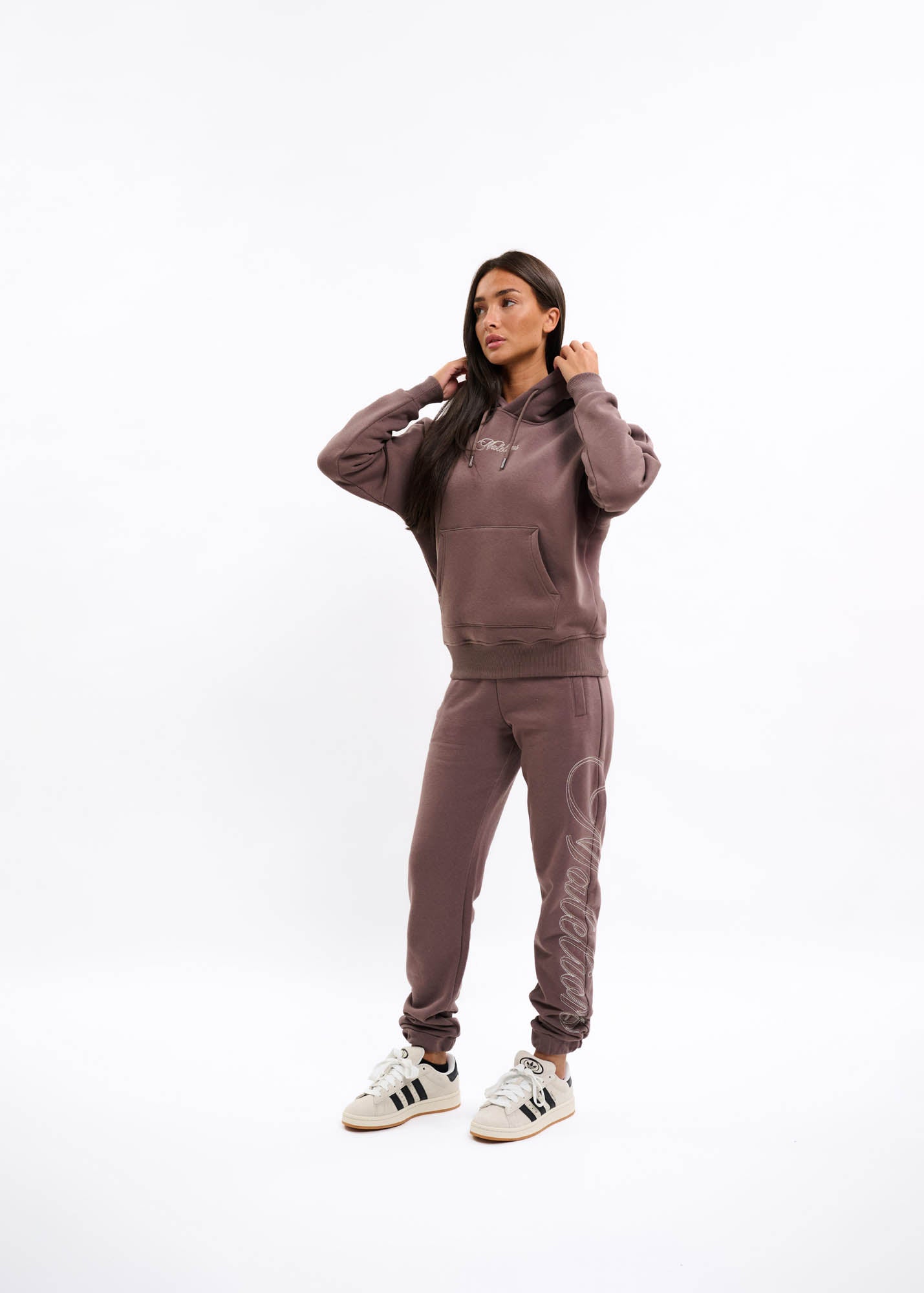Malelions Women Kylie Sweatpants | Stone Brown