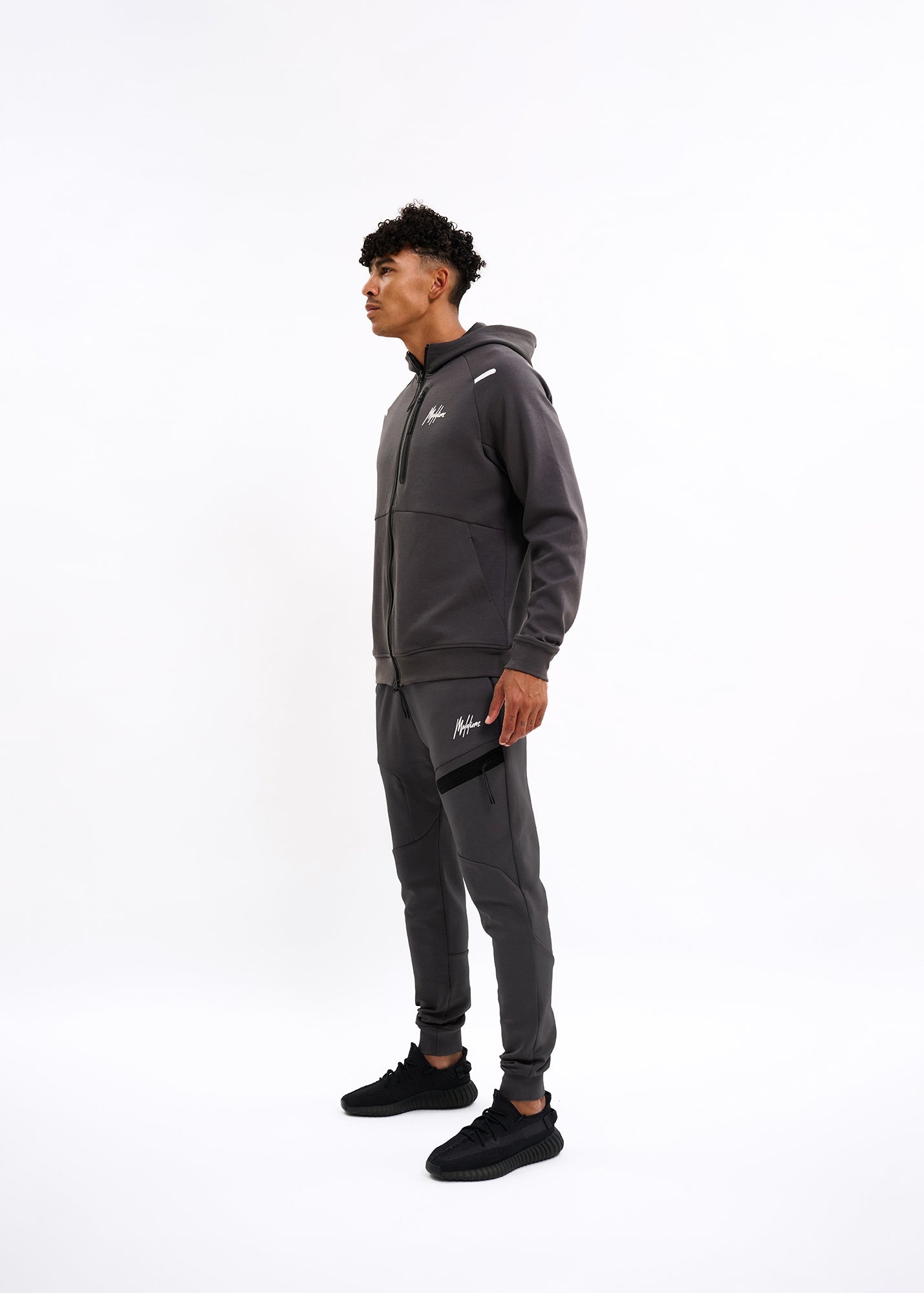 Malelions Sport Counter Trackpants | Charcoal