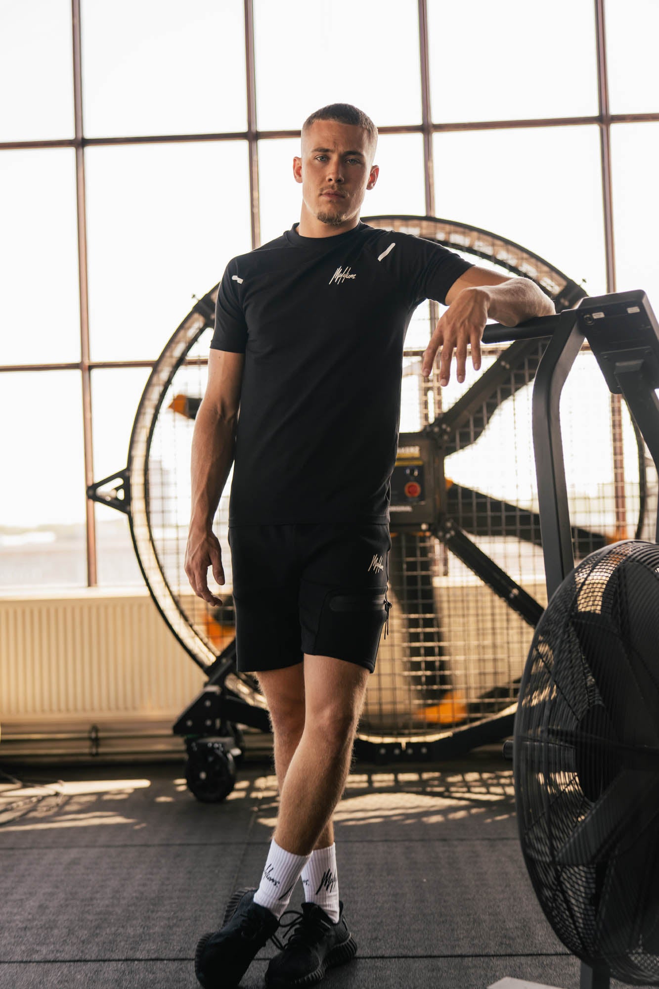 Malelions Sport Counter T-Shirt | Black