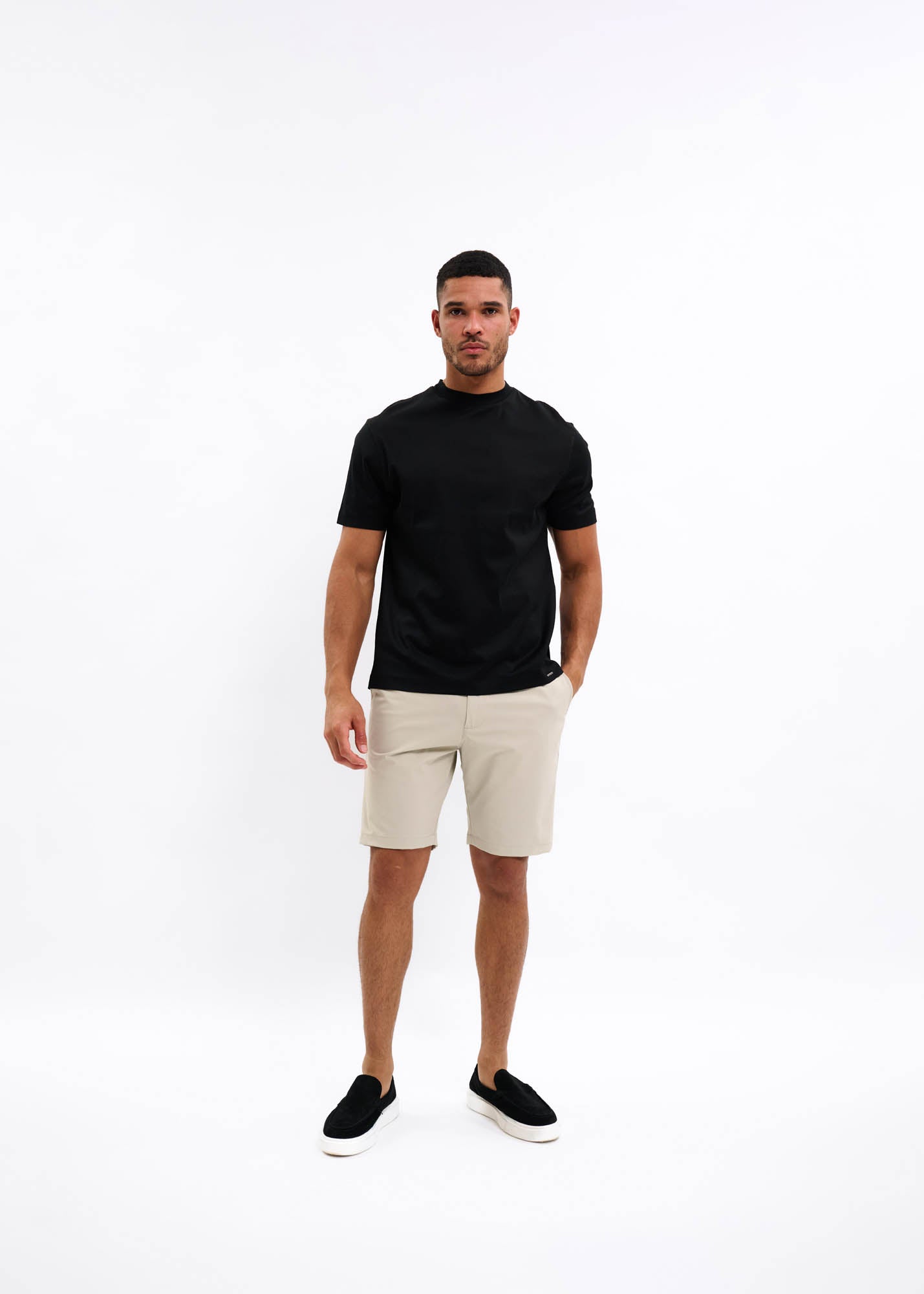 Malelions Men Casual Chino Shorts | Beige