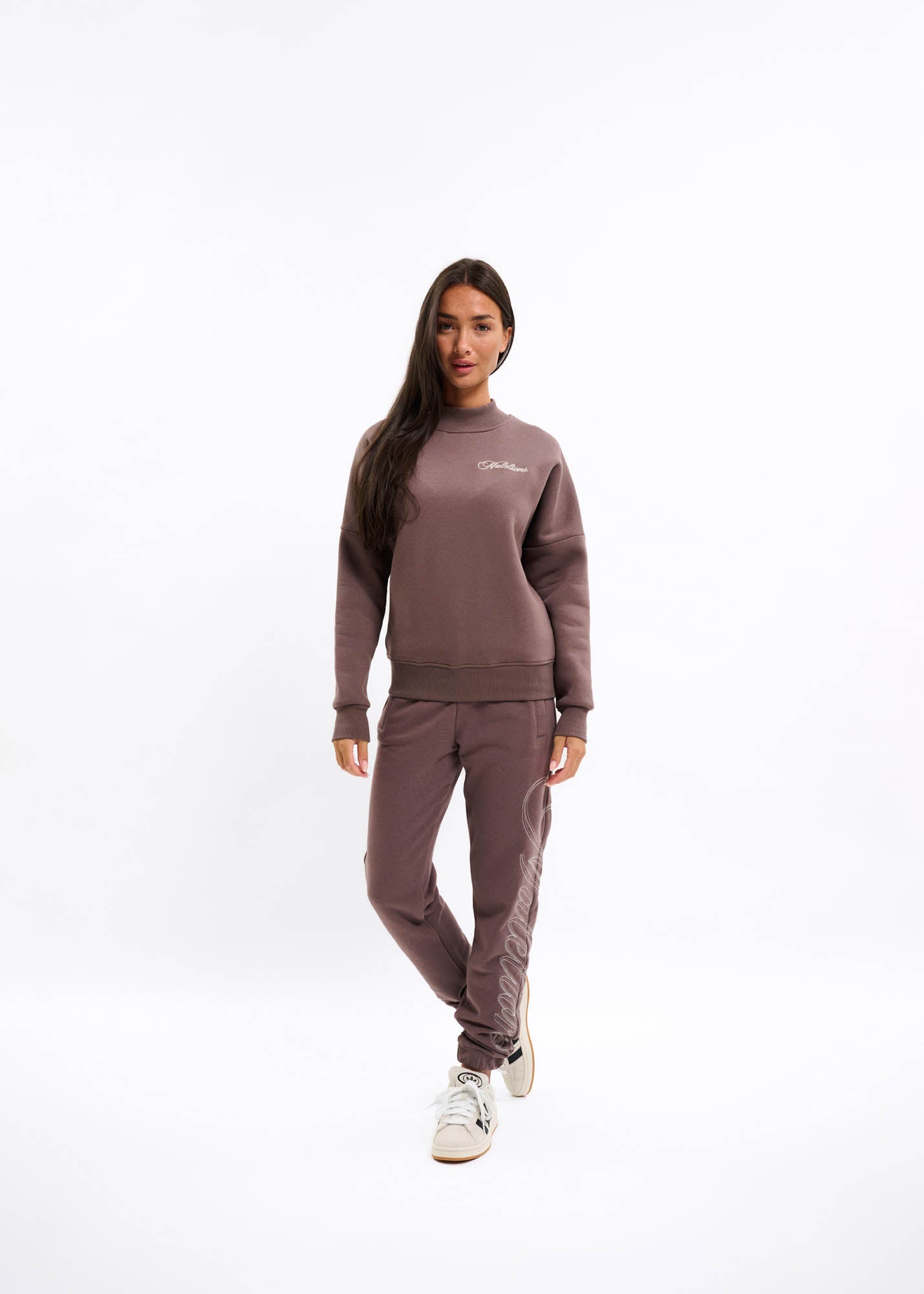 Malelions Women Kylie Sweater | Stone Brown