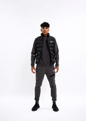 Malelions Sport Counter Bodywarmer | Black