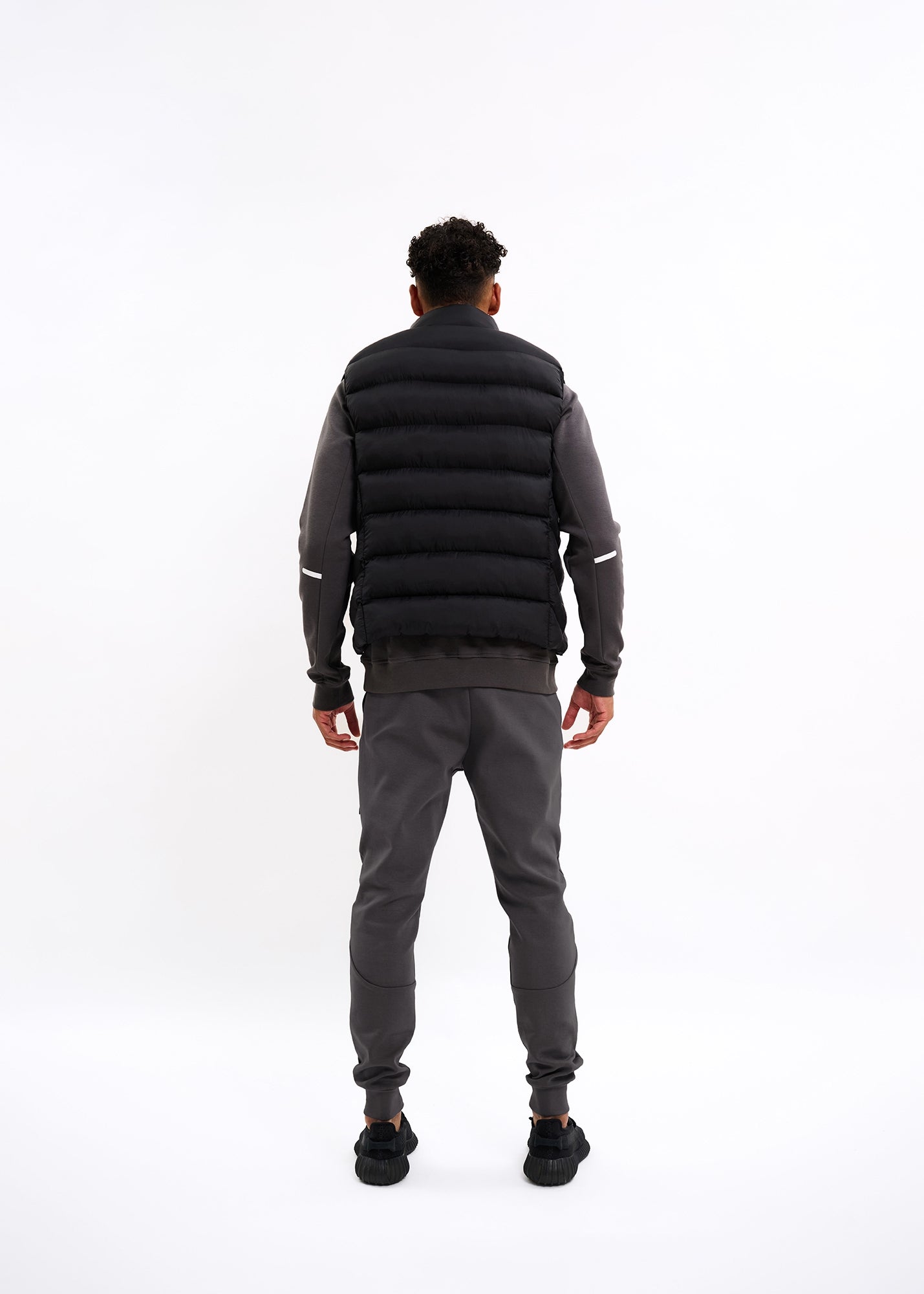 Malelions Sport Counter Bodywarmer | Black