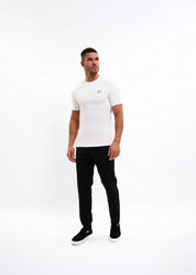 Malelions Men Signature T-Shirt 3-Pack | White/White/White