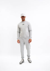 Malelions Men Striped Signature Cap | Ocean Grey