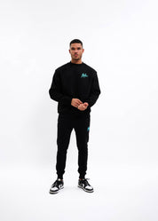 Malelions Men Signature Drip Sweater | Black