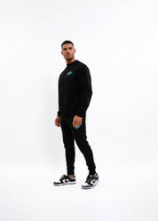 Malelions Men Signature Drip Sweater | Black