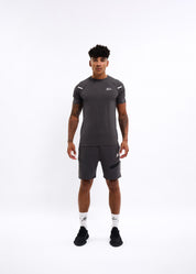 Malelions Sport Counter T-Shirt | Charcoal