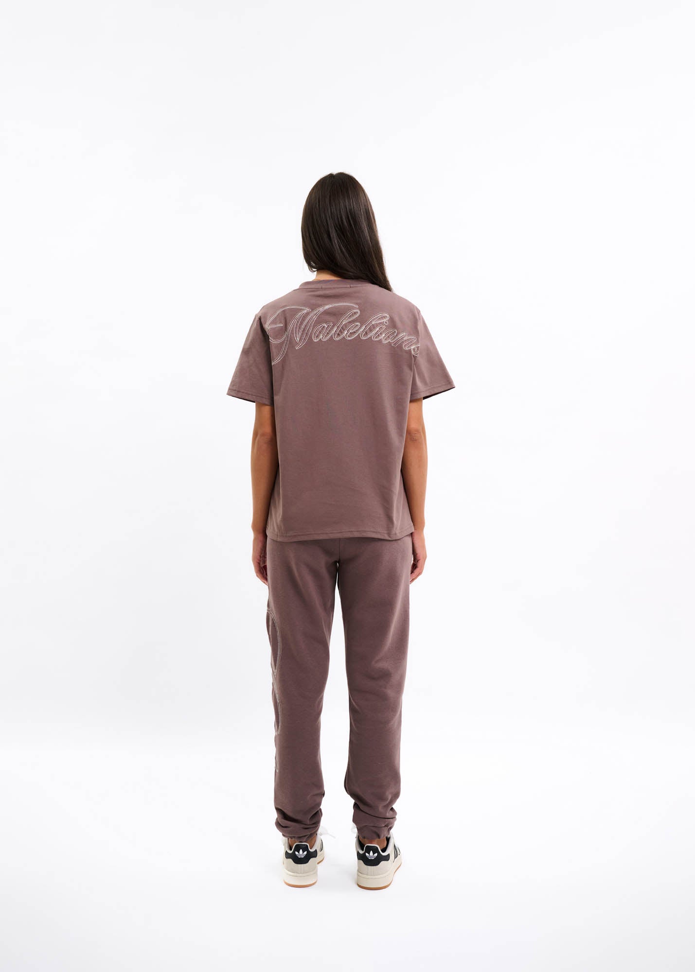 Malelions Women Kylie T-Shirt | Stone Brown