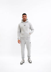 Malelions Men Striped Signature Hoodie | Ocean Grey