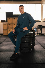 Malelions Sport Counter Sweater | Indigo