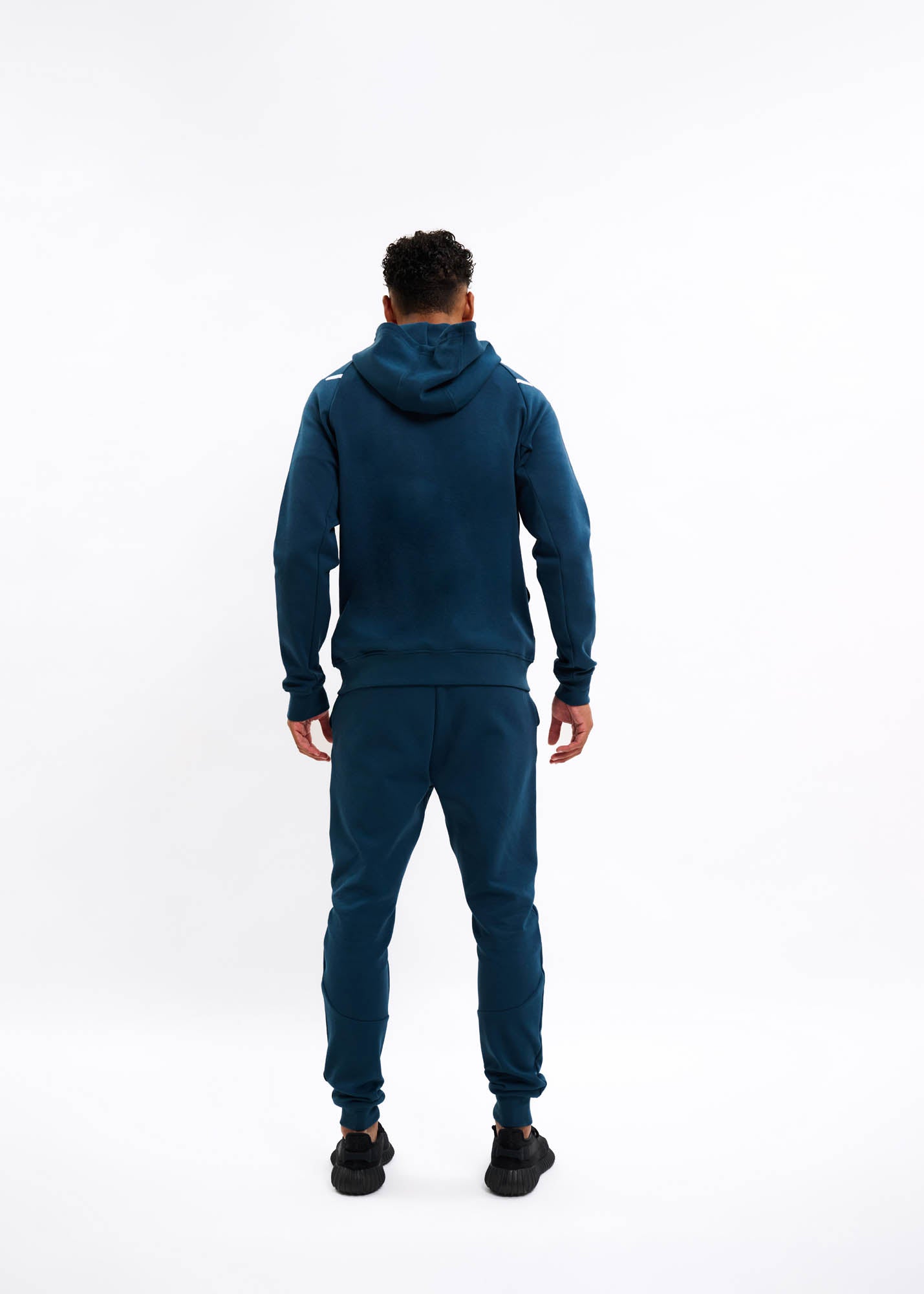 Malelions Sport Counter Zip Hoodie | Indigo