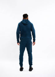 Malelions Sport Counter Zip Hoodie | Indigo