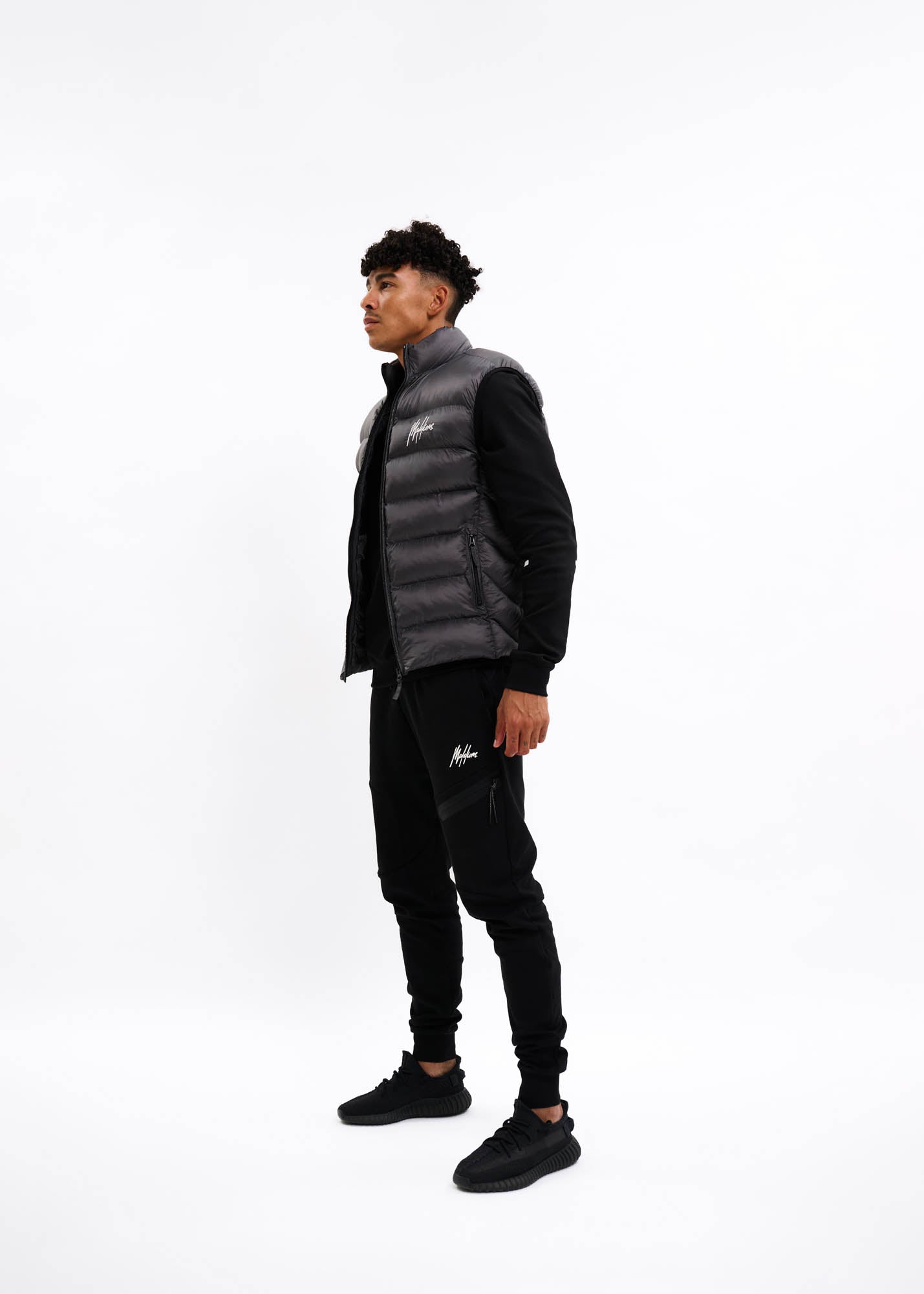 Malelions Sport Counter Bodywarmer | Charcoal
