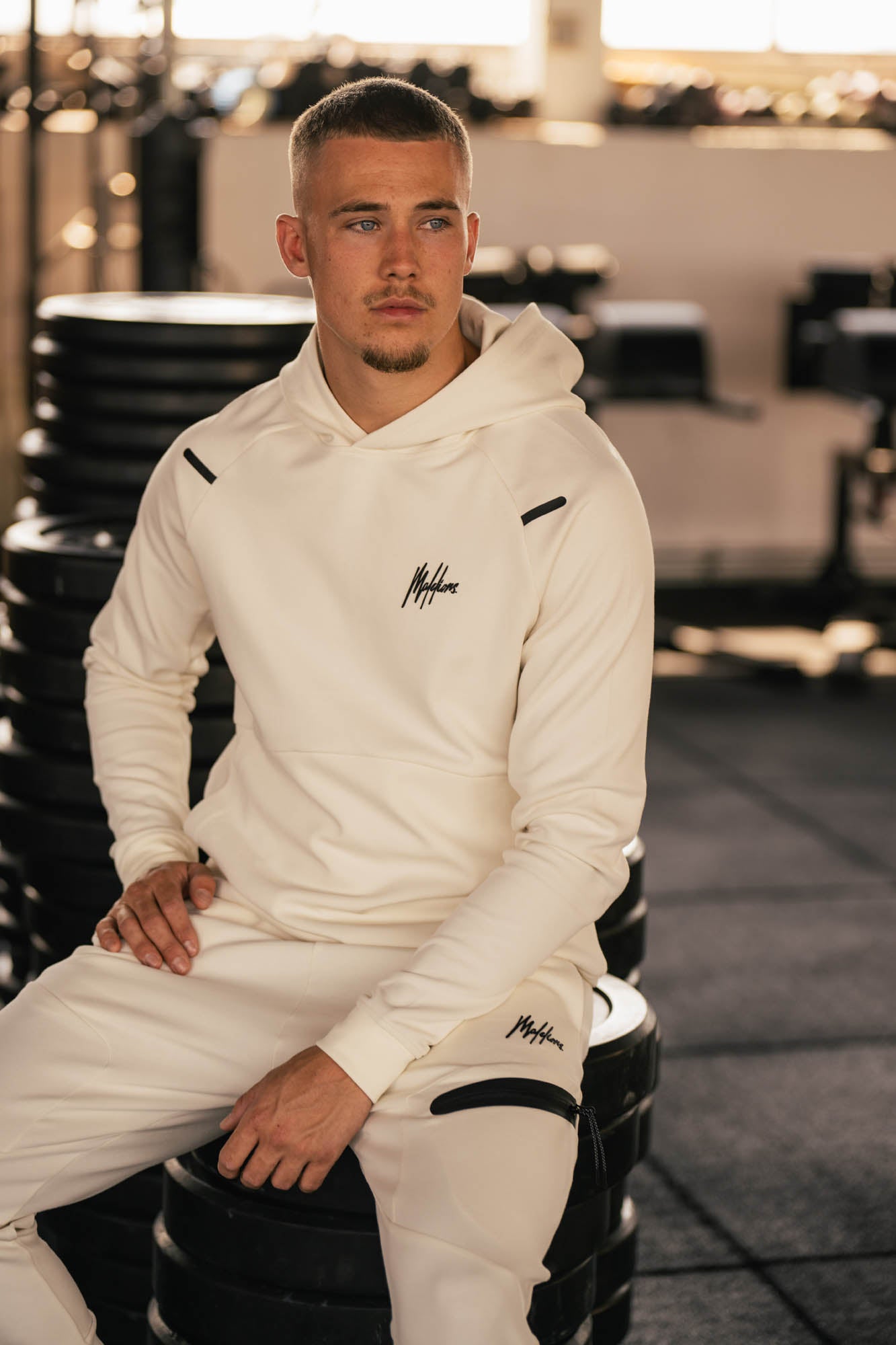 Malelions Sport Counter Hoodie | Off-White