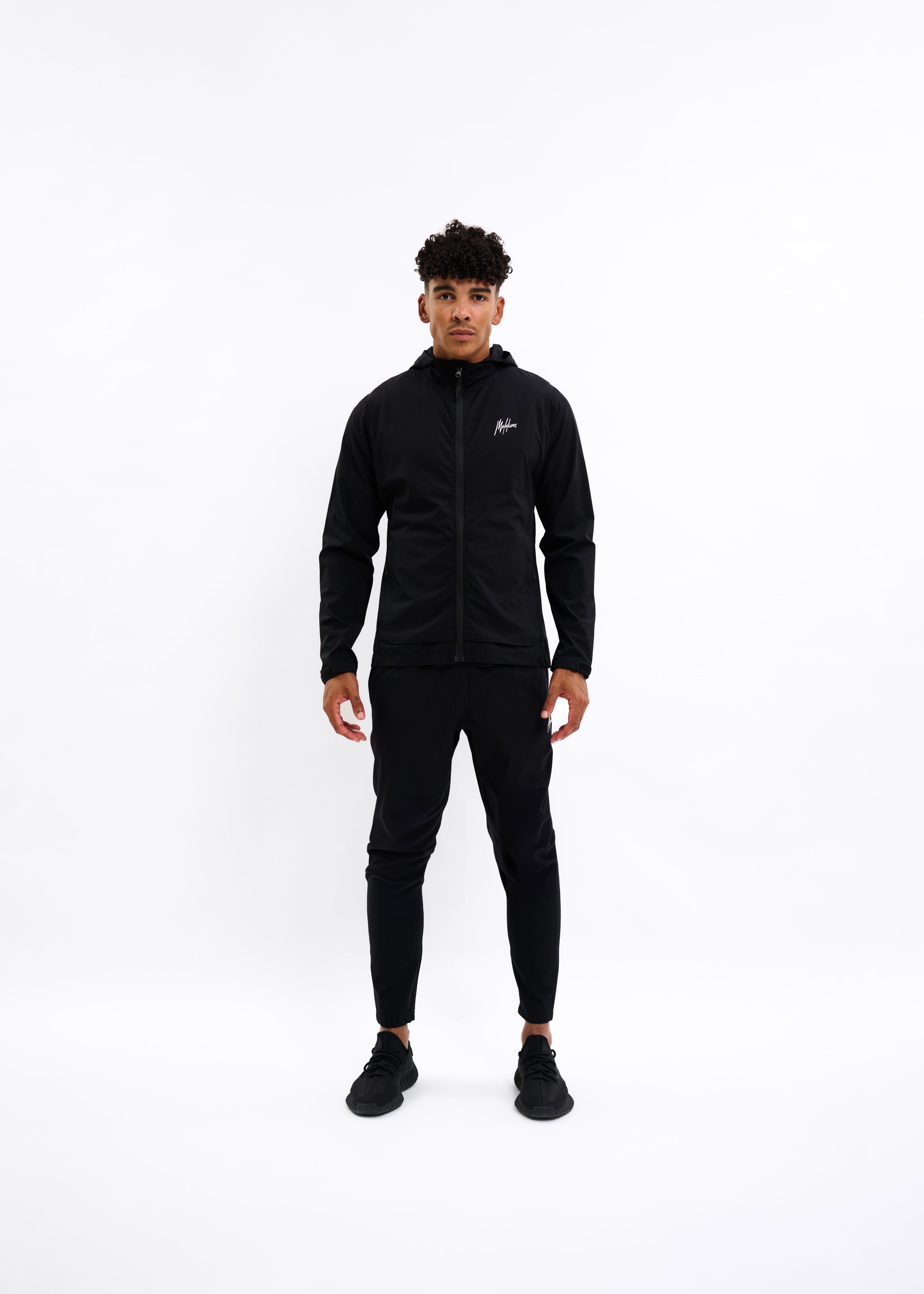 Malelions Sport Running Jacket | Black
