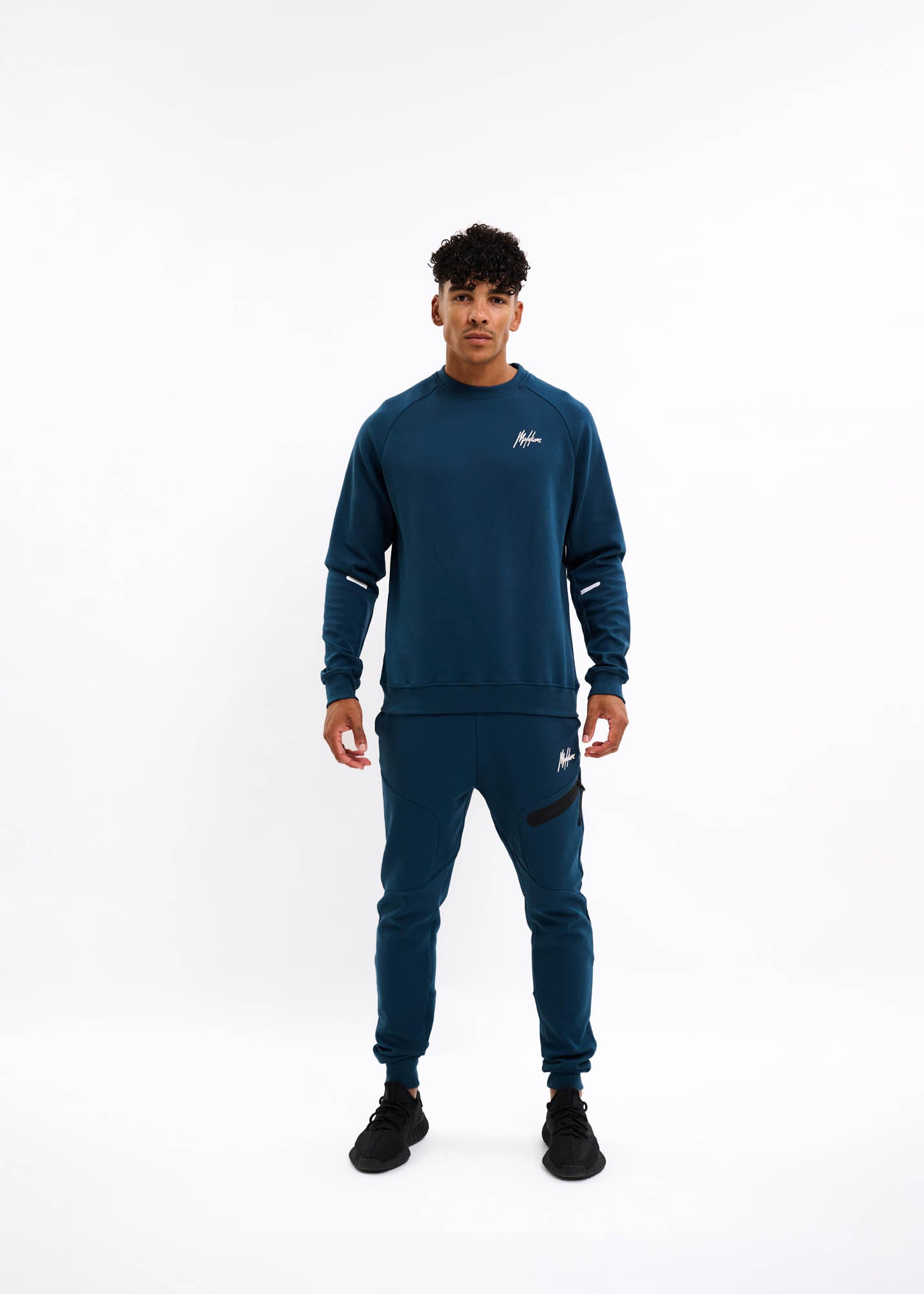 Malelions Sport Counter Sweater | Indigo