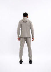 Malelions Sport Running Jacket | Light Grey