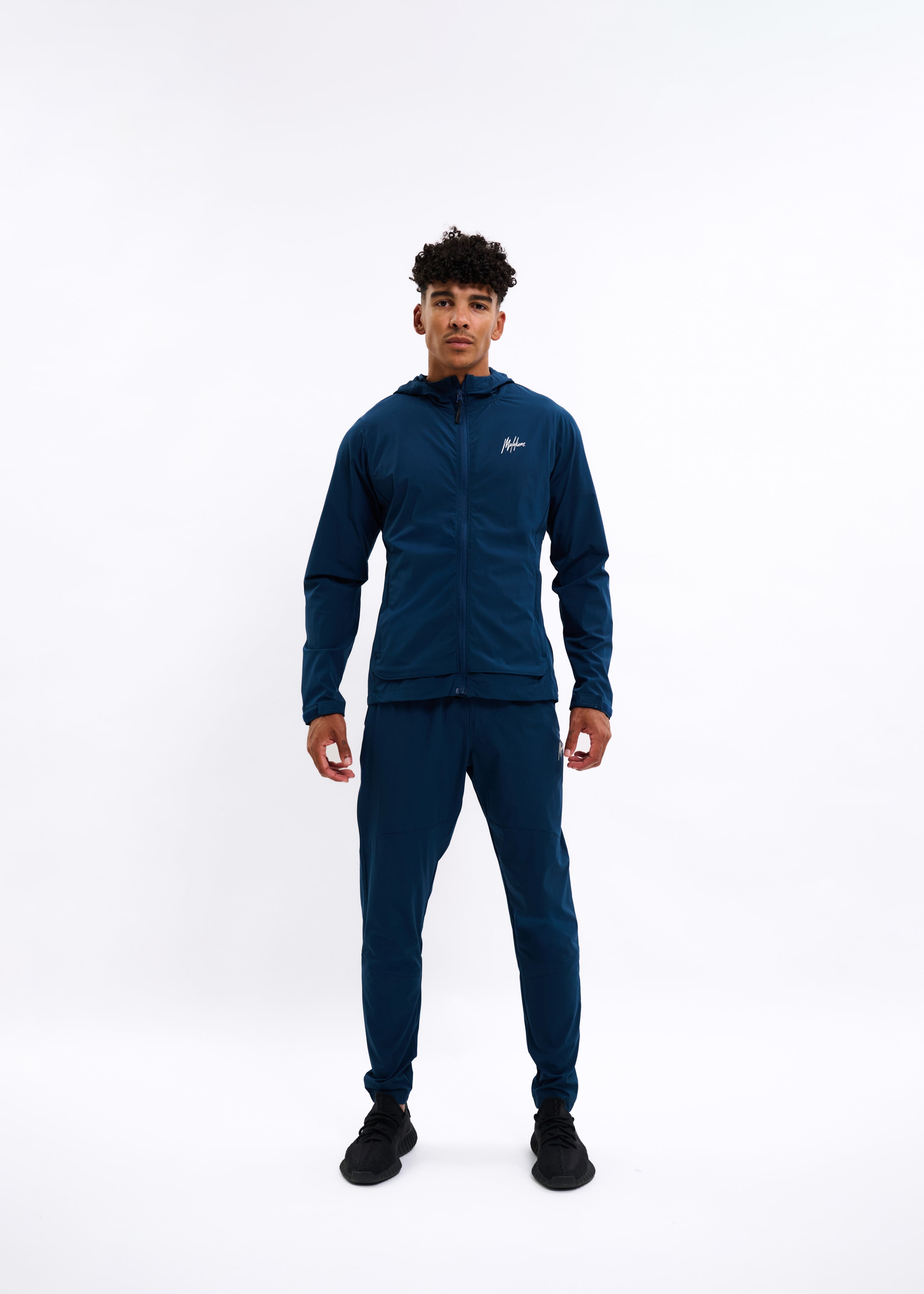 Malelions Sport Running Jacket | Indigo