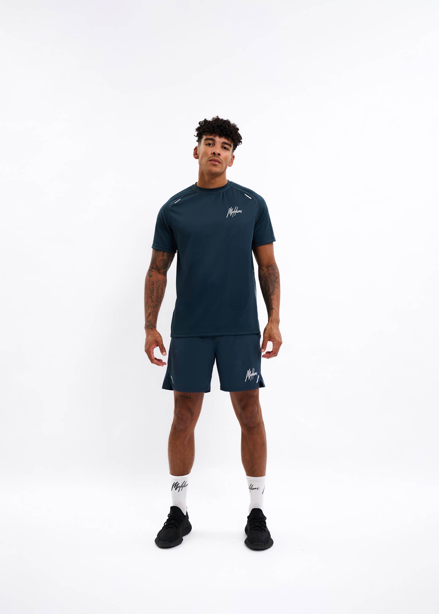 Malelions Sport Padel Pique Shorts | Indigo
