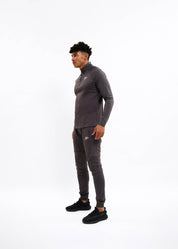 Malelions Sport Ace Quarter Zip | Charcoal