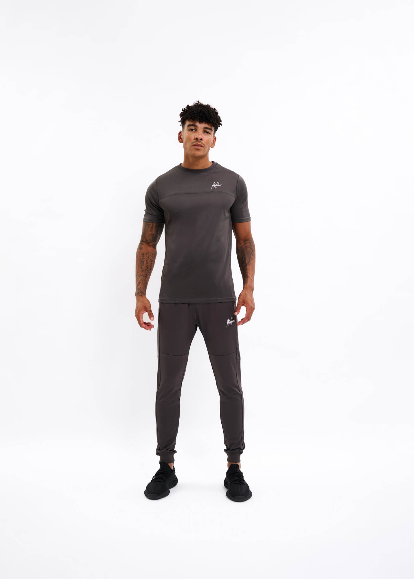 Malelions Sport Ace T-Shirt | Charcoal