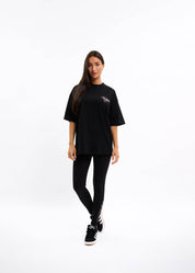 Malelions Women Collectors Oversized T-Shirt | Black/Light Pink